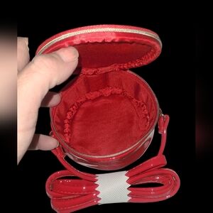 NWOT Marc Jacob's small crossbody bag, red patent leather